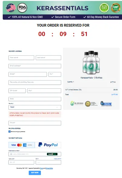kerassentials official site, kerassentials purchase,
